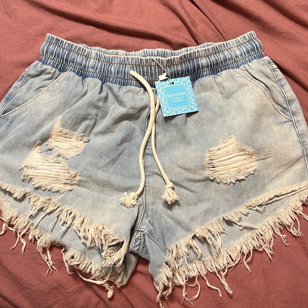 Distressed Shorts